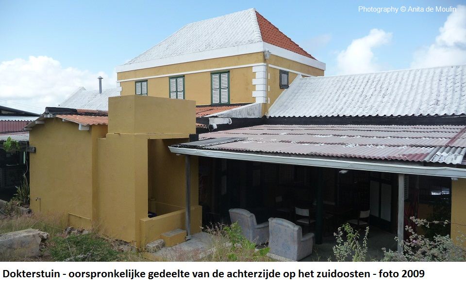 22. Dokterstuin oorspronkelijke gedeelte achterzijde op het zuidoosten 2009